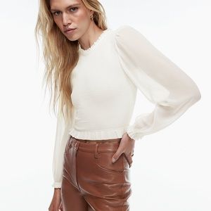 Wilfred cream blouse